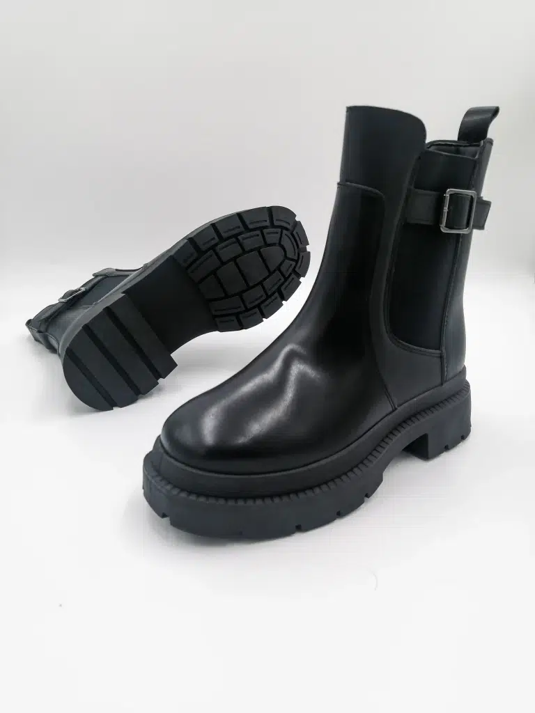 Bottes à plateforme style Chelsea avec fermeture éclair pour femmes, nouvelle collection
