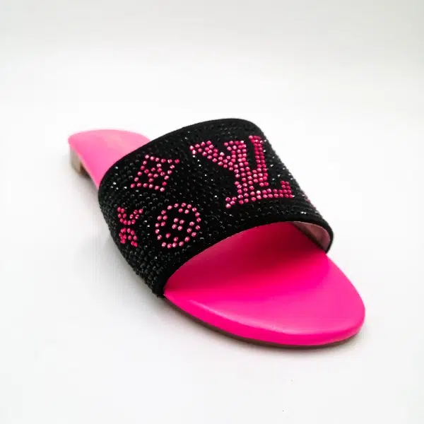 Sandales plates de luxe pour femmes de LV Les Estrasse